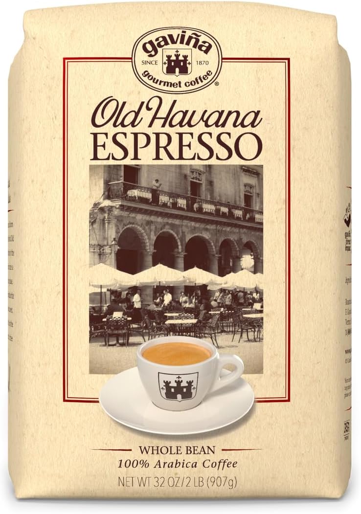 Gavina Old Havana Espresso Whole Bean (B007ZN4H5O)