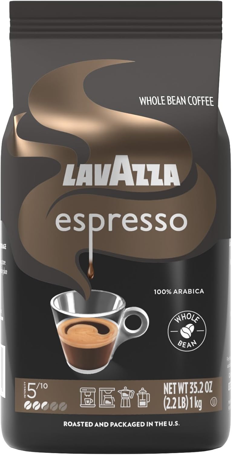 Lavazza Espresso Whole Bean Coffee, Medium Roast (B00P0ZMWEC)