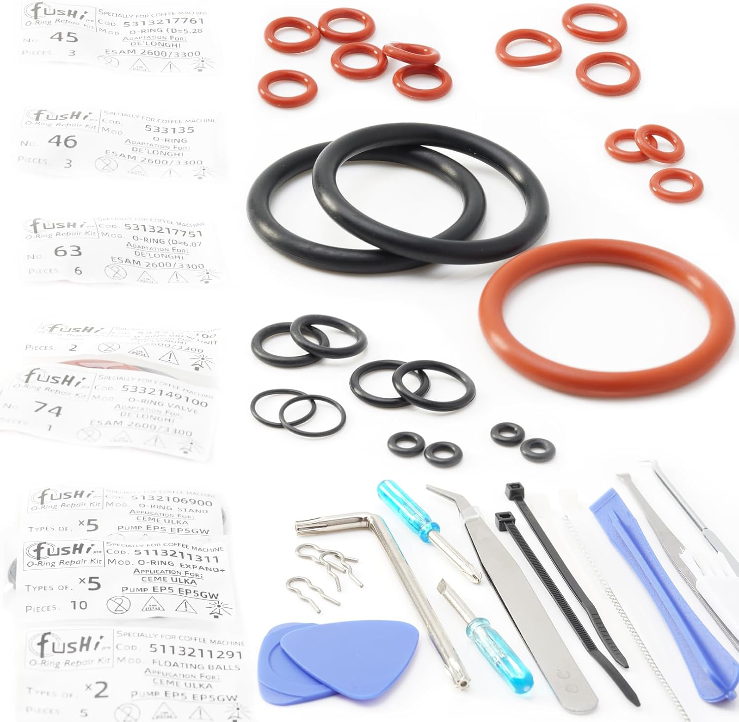 O Ring Repair Sets for Automatic Espresso Machines De'Longhi Magn (B0D7QSWHDK)